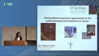 Jill Mesirov: "Computational Genomic Approaches to the Understanding and Treatment of Cancer"