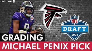 Atlanta Falcons Draft Grades For Michael Penix In Round 1 + 2024 NFL Draft Targets For Day 2