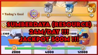 CARA MENDAPATKAN SUMBERDAYA DENGAN CEPAT(RESOURCE) !!!LAST WAR SURVIVAL TOTURIAL