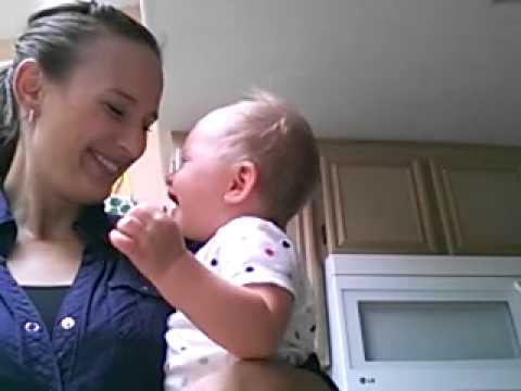 Baby Laughing At Mommy Youtube