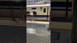 [N700A Shinkansen Green Car Door, July 2024, Odawara Station]