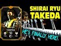 MKX Mobile 1.14 Update. Shirai Ryu Takeda. Gameplay + Review. KILLER X-RAY. Amazing Team Player!!!