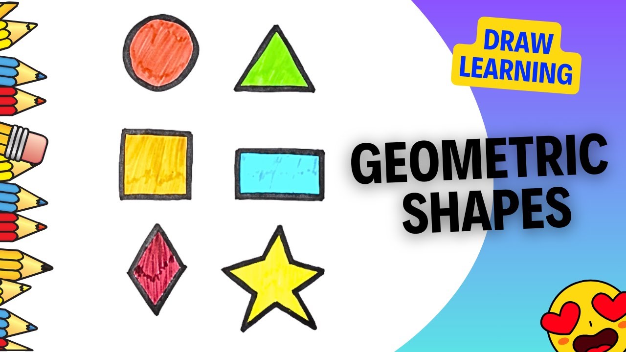 How To Draw Geometric Shapes While Learning Spanish Youtube