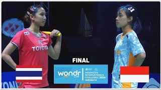 Yataweemin KETKLIENG vs Mutiara Ayu PUSPITASARI | Indonesia International Challenge 2024 Badminton