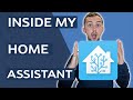 INSIDE my Home Assistant - config, add-ons, lovelace, automations