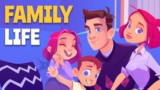 Family Life - Basic English conversation for Daily life