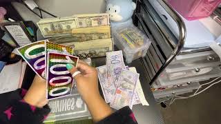 February 2022| Unstuffing and Restuffing my sinking funds| YouTube income stuffing|