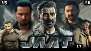 Jaat Full Movie। New Bollywood Hindi Action Movie। Sunny Deol, Randeep Hooda, Saiyami। Movie review.