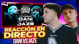 SALVARON EL FREESTYLE 😍❤️DANI VS JAZE - FMS LEGENDS (ARGENTINA) REACCIÓN POR KAPO 013 Y KHAN