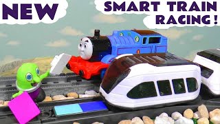 Thomas And Friends Racing The New Intelino Smart Train In A Funny Funlings Story