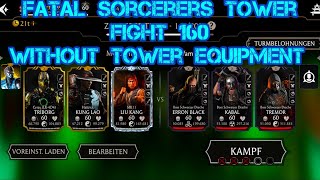 Mk mortal kombat mobile fatal sorcerers tower boss fight 160 without tower equipment