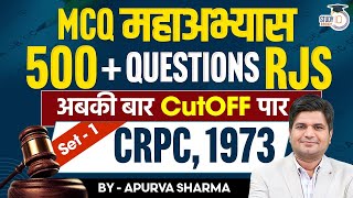 RJS 2024 | RJS MCQ Questions From CrPC, 1973 | Part -2 | Most Important Questions | By Apurva Sharma