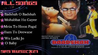Baadshah Movie All Songs Shah Rukh khan,Twinkle Khanna