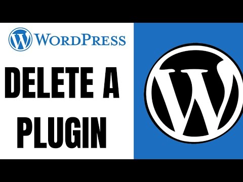 How to delete a WordPress plugin – Disable WordPress Plugin