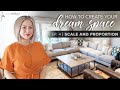 HOW TO CREATE YOUR DREAM SPACE: How to Measure Your Space - SCALE + PROPORTION (Episode 4)