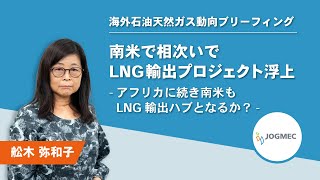 南米で相次いでLNG輸出プロジェクト浮上-アフリカに続き南米もLNG輸出ハブとなるか？-　/【JOGMEC】海外石油天然ガス動向ブリーフィング（2024年11月21日(木)）