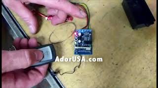 Remote Controller Test - Ador Automatic Power Sliding Door Openers CROCO TROC