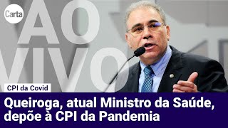 MARCELO QUEIROGA NA CPI DA COVID | Ao Vivo