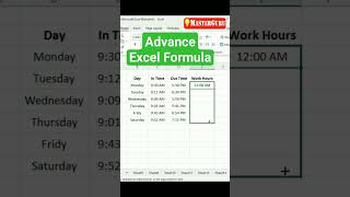 Advance Excel Formula for job interview|| #shorts  #trending  #viral  #shortvideo