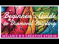 Top Tips for DIAMOND PAINTING | Tutorial | NEWBIE & BEGINNER'S GUIDE | What IS Diamond Painting?