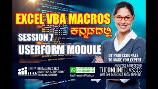 Session 7 - UserForm Modules