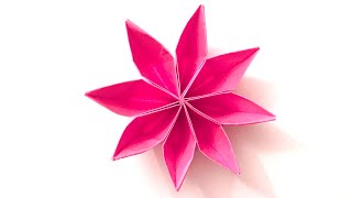 Post-it Origami Flower - Sticky Note Origami