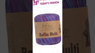 Fibra Natura Raffia Multi Paper Yarn🧶Shop now at Today’s Fashion Doha 🛍