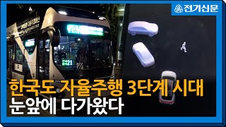 [현장IN]한국도 자율주행 3단계 시대 눈앞에 다가왔다