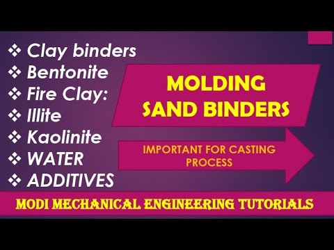 Molding Sand Binders | Types Of Molding Sand Binders In Casting Process ...