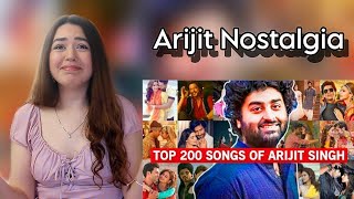 Top 200 Nostalgic Songs Of Arijit Singh Reaction (2011-2024) | Bollywood Songs Of Arijit Singh