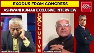 Ashwani Kumar Exclusive Interview With Rajdeep Sardesai After Quitting Congress | India Today