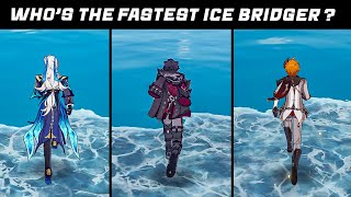 Is Wriothesley the Fastest Ice Bridger??