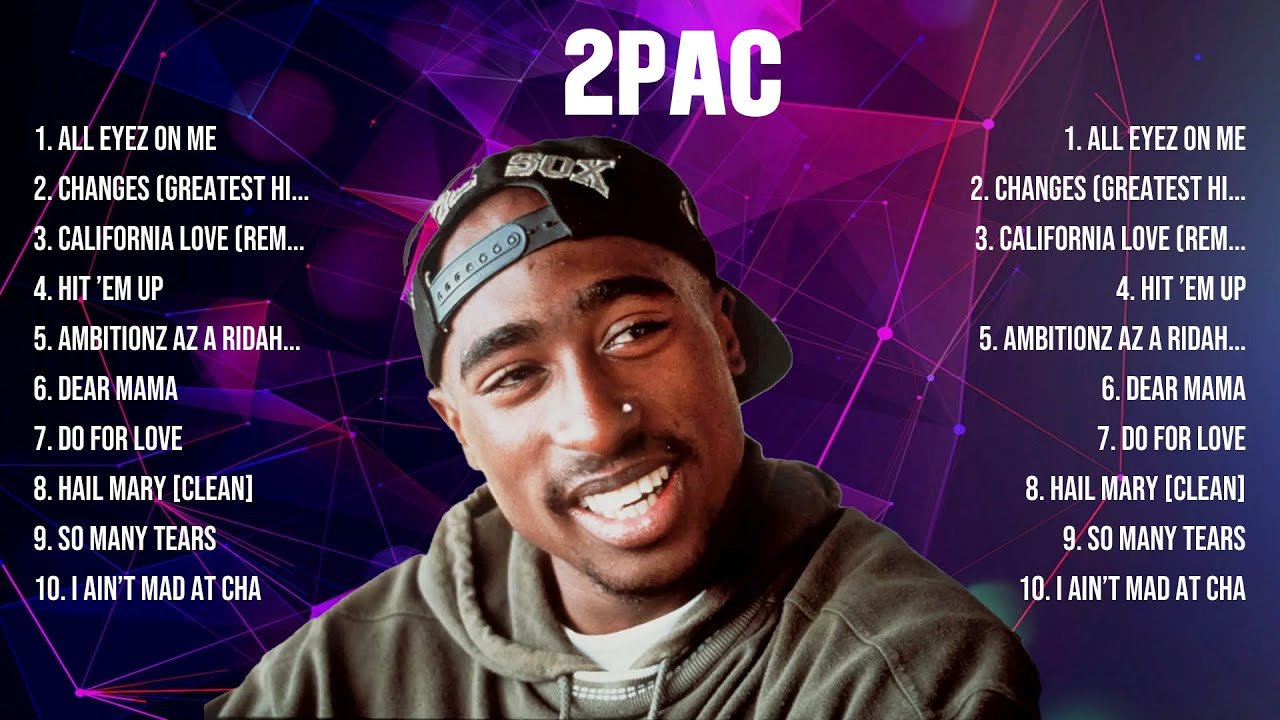 2Pac Top Of The Music Hits 2024 Most Popular Hits Playlist - YouTube