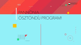 Pannónia Ösztöndíjprogram - Dr. Gocsál Ákos