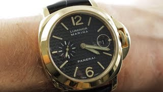 Panerai Luminor Marina (PAM 140) Luxury Watch Review