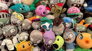 MY ENTIRE PLANTS VS. ZOMBIES PLUSH COLLECTION (Happy (Late) 14th Anniversary, Plants vs. Zombies!!!)
