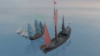 Sail Ship Size Comparison