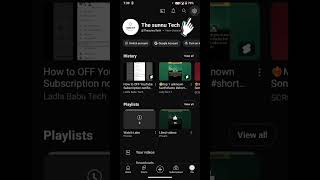 How to OFF YouTube Subscription notifications | #shortsfeed #shorts #tech