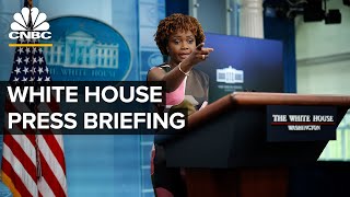 LIVE: White House press secretary Karine Jean-Pierre holds a briefing with reporters — 9/06/22