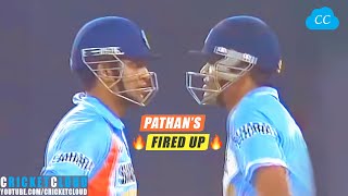Irfan Pathan Yusuf Pathan Fired Up Together | Pathan Brothers Heroic | INDvSL 2009 !!