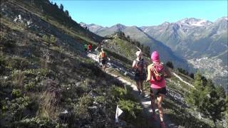 Sierre-zinal 2016  -  Le parcours magnifique