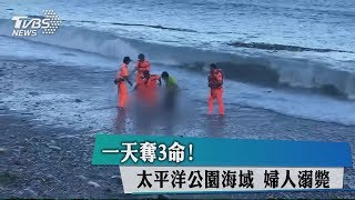 一天奪3命！太平洋公園海域　婦人溺斃