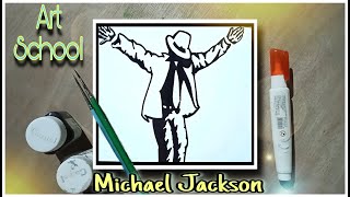 पीछे वाले Dancer भी कैसे करते थे - Part  2 Michael Jackson Art #shorts #art #short #artschool
