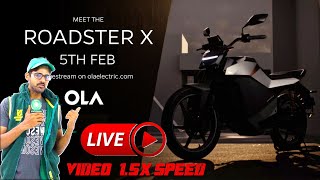 Ola GEN 3 Bike ROADSTER X Highlights @ 1.5X Speed