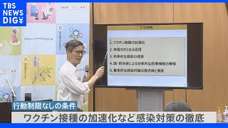 全国感染者10万人に迫るも“行動制限なし”はナゼ？尾身会長「大きな社会の要請」【news23】｜TBS NEWS DIG