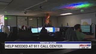 Help needed at Winston-Salem 911 call centers