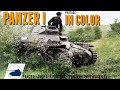 WW2 Color footage Panzer I Ausf A-B footage - Panzerkampfwagen 1.