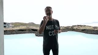 Office Hours at the Blue Lagoon in Iceland