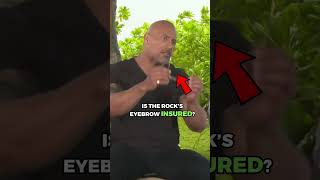 Is The Rock’s Eyebrow Insured? 🤨
