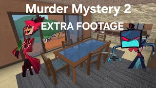 Roblox Murder Mystery (EXTRA FOOTAGE) Vox VS Alastor Hazbin Hotel (Parody)